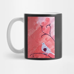 Love bird poem Mug